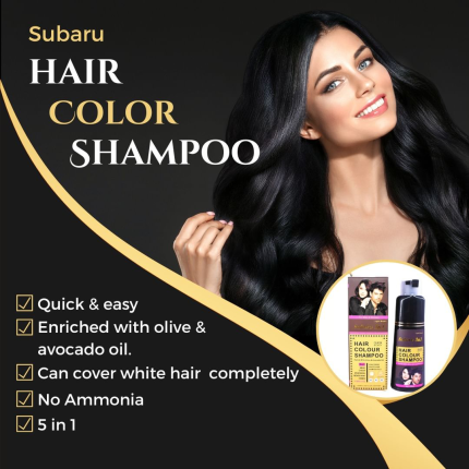 5 in 1 Natural Hair Color Shampoo