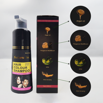 5 in 1 Natural Hair Color Shampoo